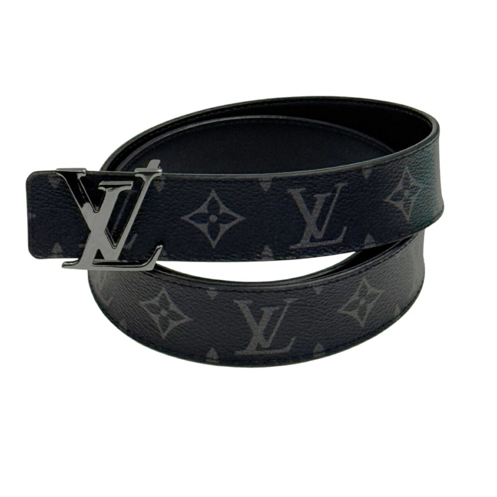 LOUIS VUITTON Ceinture M0450 Monogram Eclipse Belt, Size 85, Men's/Women's